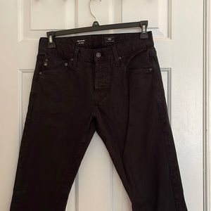 Men’s AG Adriano Goldschmied skinny Dylan jeans. Size 31. Black.